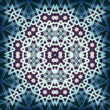 Kusursuz kare soyut desen. Sanat dokusu. Tekstil ve moda