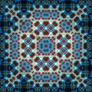 Kusursuz kare soyut desen. Sanat dokusu. Tekstil ve moda