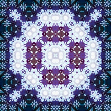 Kusursuz kare soyut desen. Sanat dokusu. Tekstil ve moda