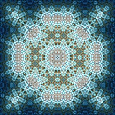 Kusursuz kare soyut desen. Sanat dokusu. Tekstil ve moda