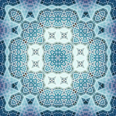 Kusursuz kare soyut desen. Sanat dokusu. Tekstil ve moda