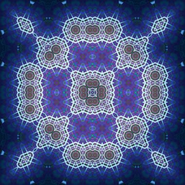 Kusursuz kare soyut desen. Sanat dokusu. Tekstil ve moda