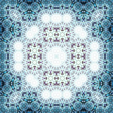 Kusursuz kare soyut desen. Sanat dokusu. Tekstil ve moda