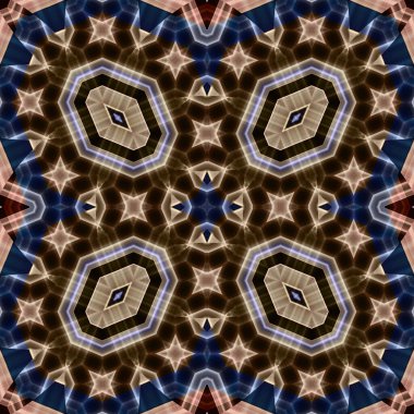 Kusursuz soyut kare deseni. Suluboya ve alkol mürekkebi. Yazarın kalıpları