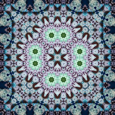 Kusursuz kare sanat modeli. Desen soyut. Doku çok gizemli.