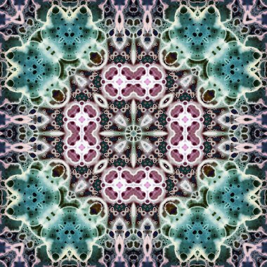 Kusursuz kare sanat modeli. Desen soyut. Doku çok gizemli.