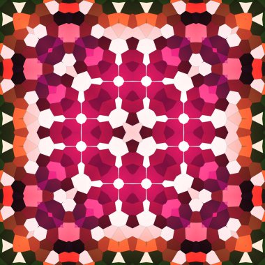 Kusursuz kare sanat modeli. Desen soyut. Doku çok gizemli.