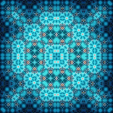 Kusursuz kare soyut desen. Sanat dokusu. Tekstil ve moda