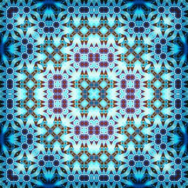 Kusursuz kare soyut desen. Sanat dokusu. Tekstil ve moda