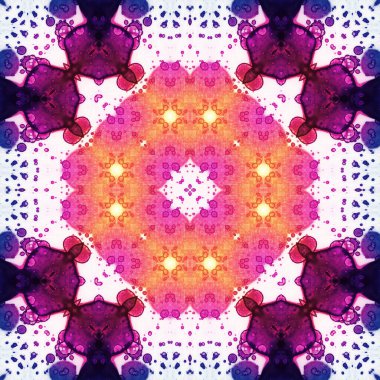 Kusursuz kare sanat modeli. Desen soyut. Doku çok gizemli.