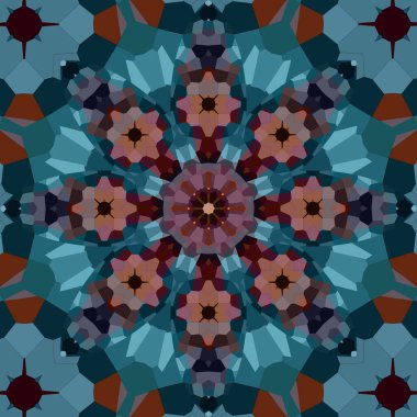 Kusursuz kare desenli. Desen soyut. Doku zengince dekore edilmiş.