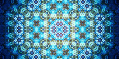 Kusursuz soyut kompleks desen. Panoramik soyut doku. Panoramik arkaplan