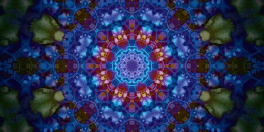 Kusursuz soyut mozaik desen. Panoramik doku. Tekrarlanan desen