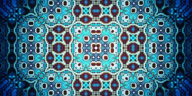 Kusursuz soyut kompleks desen. Panoramik soyut doku. Panoramik arkaplan