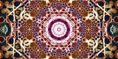 Kusursuz soyut sanat modeli. Panoramik soyut doku