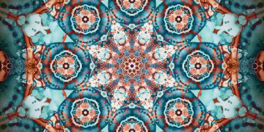 Kusursuz soyut sanat modeli. Panoramik soyut doku