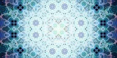 Kusursuz soyut kaleydoskop deseni. Panoramik soyut doku. Tekrarlanan desen