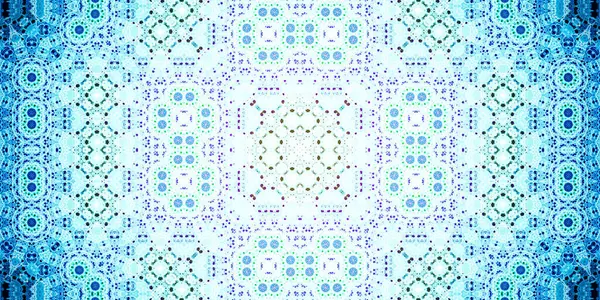 Seamless abstract pattern. Panoramic abstract texture. Kaleidoscope Panoramic background.