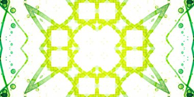 Kusursuz soyut kaleydoskop deseni. Panoramik soyut doku. Tekrarlanan desen