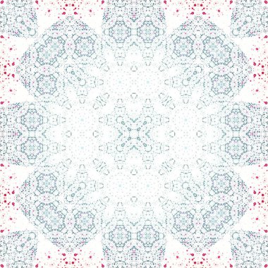 Kusursuz kare sanat modeli. Desen soyut. Doku çok gizemli.