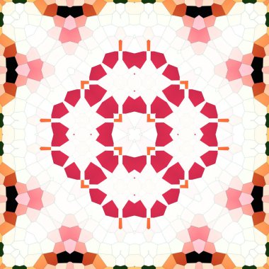 Kusursuz kare sanat modeli. Desen soyut. Doku çok gizemli.