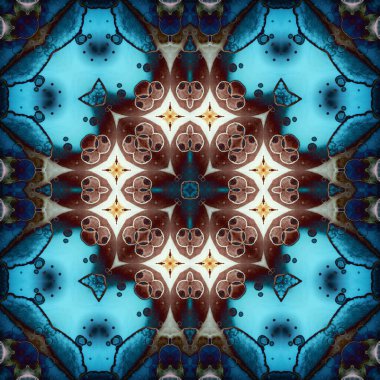 Kusursuz kare sanat modeli. Desen soyut. Doku çok gizemli.