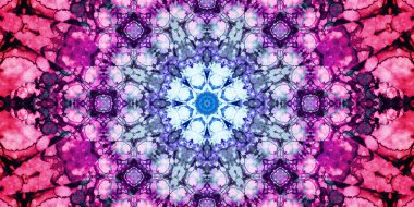 Kusursuz soyut mozaik desen. Panoramik doku. Tekrarlanan desen