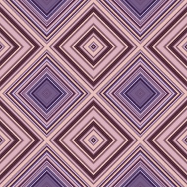 Rhombus ve kare, pürüzsüz desen. Desen renkli çapraz çizgiler.