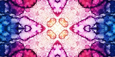 Kusursuz soyut mozaik desen. Panoramik doku. Tekrarlanan desen