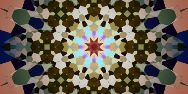 Kusursuz soyut mozaik desen. Panoramik doku. Tekrarlanan desen