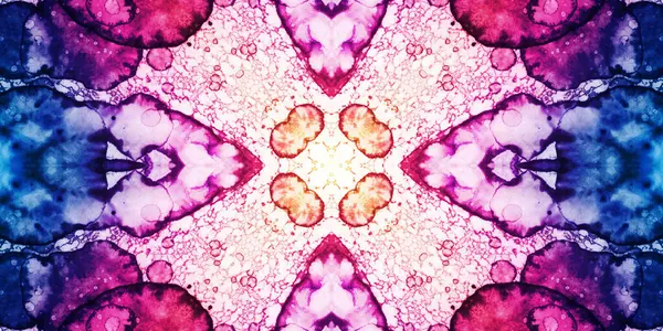 Kusursuz soyut mozaik desen. Panoramik doku. Tekrarlanan desen