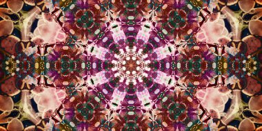 Kusursuz soyut sanat modeli. Panoramik soyut doku