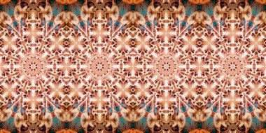 Kusursuz soyut çizgili desen. Geniş, pürüzsüz bir doku. Kaleydoskop