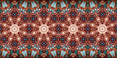 Kusursuz soyut çizgili desen. Geniş, pürüzsüz bir doku. Kaleydoskop