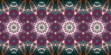 Kusursuz soyut çizgili desen. Geniş, pürüzsüz bir doku. Kaleydoskop