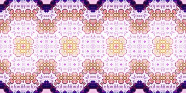 Kusursuz geniş desen. Halıların dokusu pürüzsüz. Teyp - doku