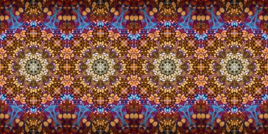 Kusursuz soyut çizgili desen. Geniş, pürüzsüz bir doku. Kaleydoskop