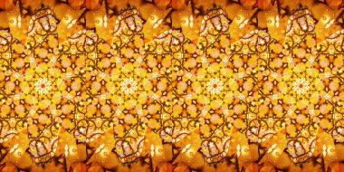 Kusursuz soyut çizgili desen. Geniş, pürüzsüz bir doku. Kaleydoskop