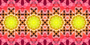 Kusursuz panorama desenli soyutlama. Doku panoramik.