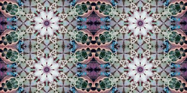 Kusursuz soyutlama. Desenli doku