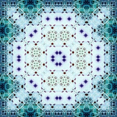 Kusursuz kare soyut desen. Sanat dokusu. Tekstil ve moda