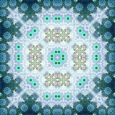 Kusursuz kare soyut desen. Sanat dokusu. Tekstil ve moda