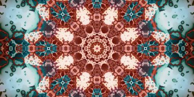 Kusursuz soyut sanat modeli. Panoramik soyut doku