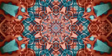 Kusursuz soyut sanat modeli. Panoramik soyut doku