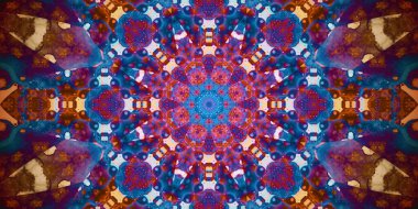 Kusursuz soyut sanat modeli. Panoramik soyut doku