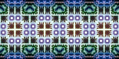 Kusursuz sanat modeli. Halıların dokusu pürüzsüz. Kurdele deseni