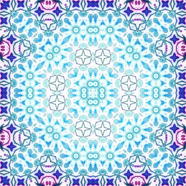 Kusursuz kare soyut desen. Sanat dokusu. Tekstil ve moda