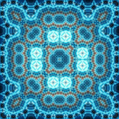 Kusursuz kare soyut desen. Sanat dokusu. Tekstil ve moda