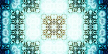 Kusursuz soyut desen. Panoramik soyut doku. Kaleydoskop Panoramik arkaplan.