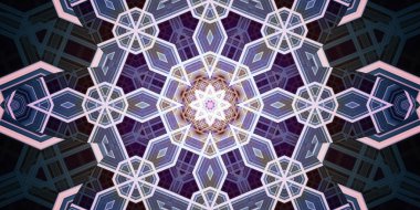 Kusursuz soyut mozaik desen. Panoramik doku. Tekrarlanan desen